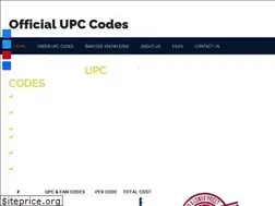 Sites similar to officialupccodes.com