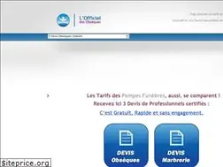 Sites similar to officiel-des-obseques.com