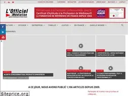 Sites similar to officieldelamediation.fr