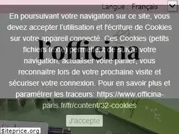Sites similar to officina-paris.fr