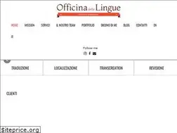 Sites similar to officinadellelingue.it