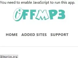 Sites similar to offmp3.app