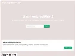 Sites similar to offnungszeiten.net