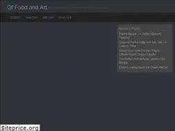 Sites similar to offoodandart.net