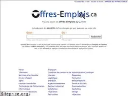 Sites similar to offres-emplois.ca