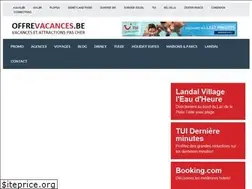 Sites similar to offrevacances.be