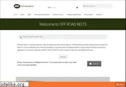 Sites similar to offroadbelts.com