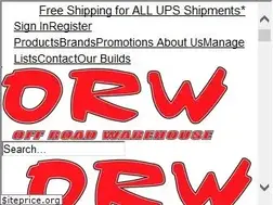 Sites similar to offroadwarehouse.com