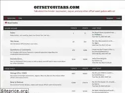 Sites similar to offsetguitars.com