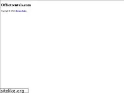 Sites similar to offsetrentals.com