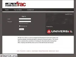 Sites similar to offsitefrac.com