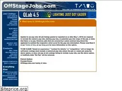 Sites similar to offstagejobs.com