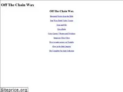 Sites similar to offthechainwax.com