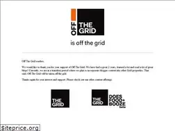 Sites similar to offthegridto.com