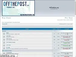 Sites similar to offthepost.org