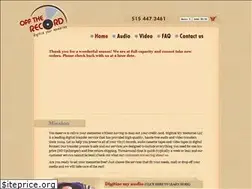 Sites similar to offtherecord-online.com