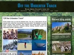 Sites similar to offtheunbeatentrack.com