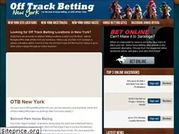 Sites similar to offtrackbettingnewyork.com