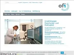 Sites similar to ofi.at