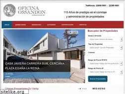 Sites similar to oficinaossandon.cl