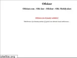 Sites similar to ofiskur.com
