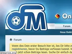 Sites similar to ofm-forum.de