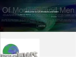 Sites similar to ofmodemsandmen.com