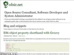 Sites similar to ofnir.net