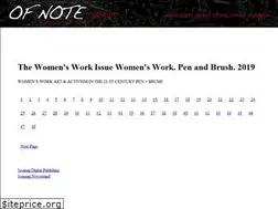 Sites similar to ofnotemagazine.org