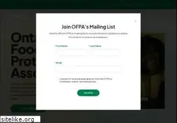 Sites similar to ofpa.on.ca