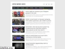 Sites similar to ofwnewsinfo.blogspot.com