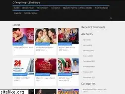 Sites similar to ofwpinoyteleserye.su