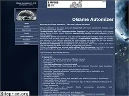 Sites similar to ogameautomizer.com