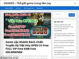 Sites similar to ogames.vn