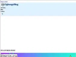 Sites similar to ogbongeblog.com