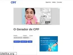 Sites similar to ogeradordecpf.com.br