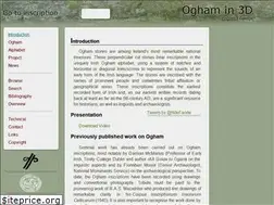 Sites similar to ogham.celt.dias.ie