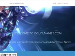 Sites similar to oglolnames.com