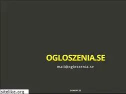 Sites similar to ogloszenia.se