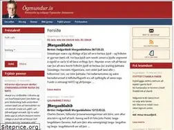 Sites similar to ogmundur.is