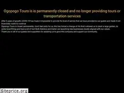 Sites similar to ogopogotours.com