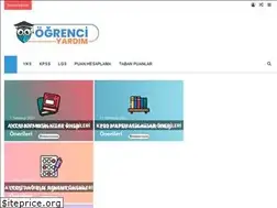 Sites similar to ogrenciyardim.com