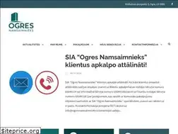 Sites similar to ogresnamsaimnieks.lv