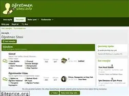 Sites similar to ogretmensitesi.info