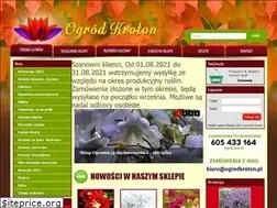 Sites similar to ogrodkroton.pl