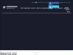 Sites similar to ogrodzenia-pcv.pl