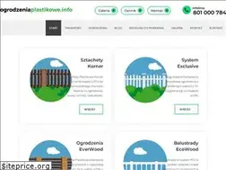 Sites similar to ogrodzeniaplastikowe.info
