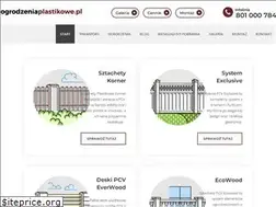 Sites similar to ogrodzeniaplastikowe.pl