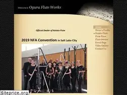 Sites similar to oguraflute.com