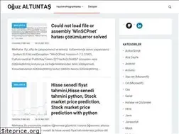 Sites similar to oguzaltuntas.com